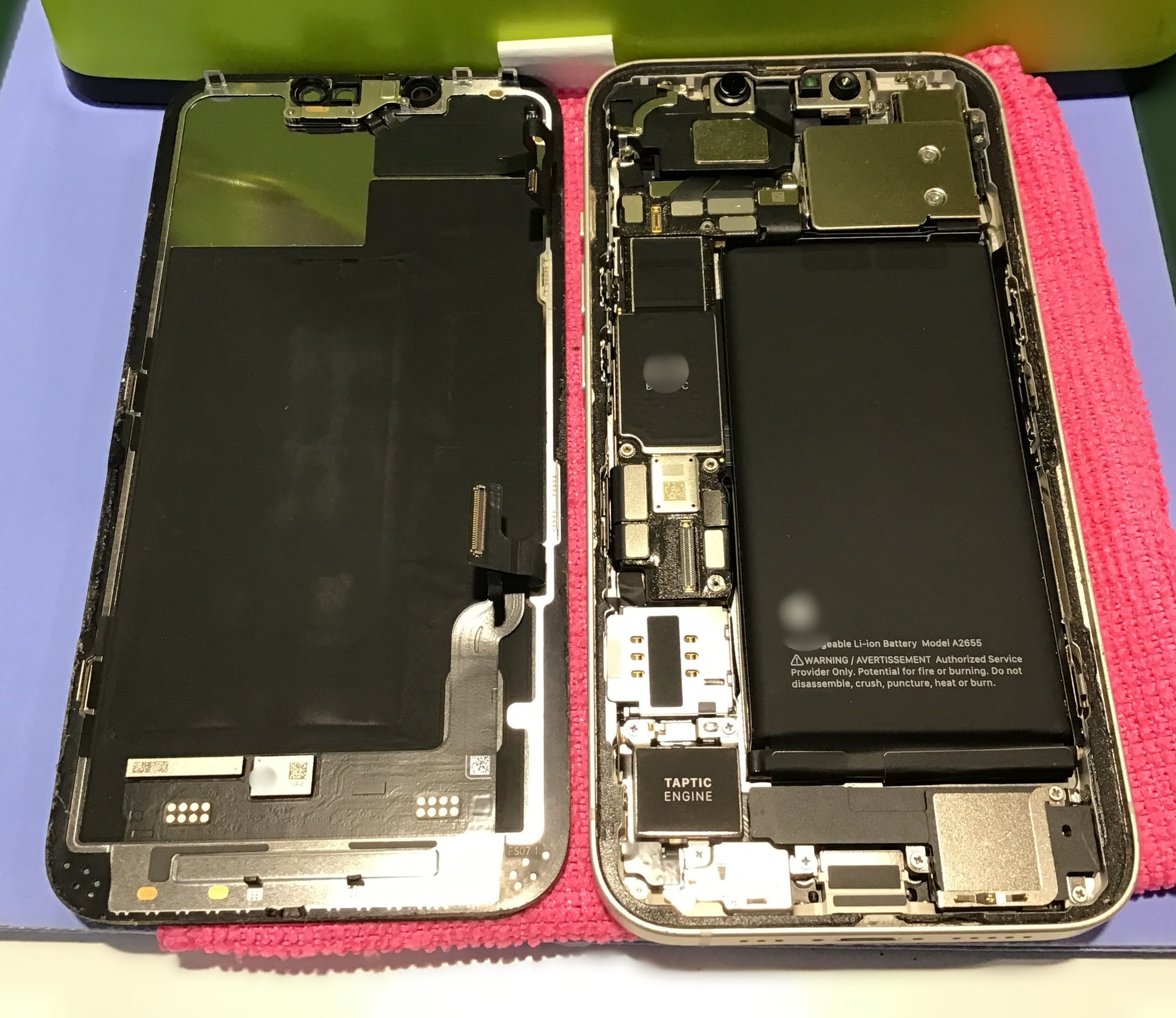 【iPhone13】バッテリー交換をさせていただきました｜スマホ修理工房 秋津店